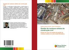 Copertina di Gestão de resíduos sólidos da construção civil