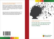 Capa do livro de O estudo dos temperamentos musicais em estudantes do Ensino Médio 