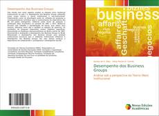 Desempenho dos Business Groups kitap kapağı