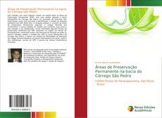 Capa do livro de Áreas de Preservação Permanente na bacia do Córrego São Pedro 
