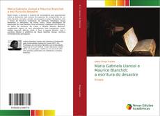 Capa do livro de Maria Gabriela Llansol e Maurice Blanchot: a escritura do desastre 