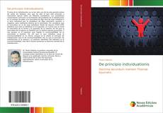 Bookcover of De principio individuationis