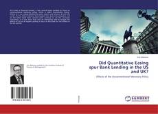 Bookcover of Did Quantitative Easing spur Bank Lending in the US and UK?