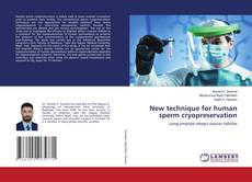 Copertina di New technique for human sperm cryopreservation