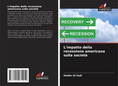 Buchcover von L'impatto della recessione americana sulla società