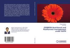 Copertina di GERBERA Nutritional and Postharvest management under NVPH
