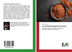 Capa do livro de Le ammine biogene nel cacao 