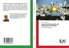 Capa do livro de Cavalieri Giovanniti nel Mezzogiorno d'Italia 