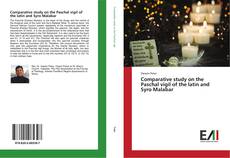 Portada del libro de Comparative study on the Paschal vigil of the latin and Syro Malabar