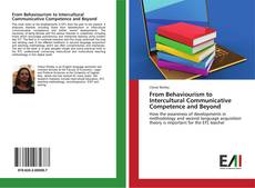Capa do livro de From Behaviourism to Intercultural Communicative Competence and Beyond 