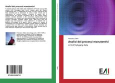 Buchcover von Analisi dei processi manutentivi