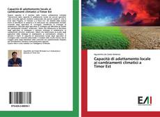 Buchcover von Capacità di adattamento locale ai cambiamenti climatici a Timor Est