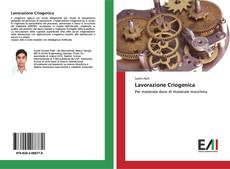 Buchcover von Lavorazione Criogenica