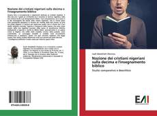 Bookcover of Nozione dei cristiani nigeriani sulla decima e l'insegnamento biblico