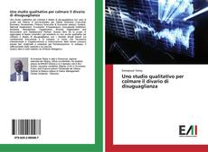 Portada del libro de Uno studio qualitativo per colmare il divario di disuguaglianza