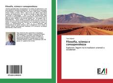 Capa do livro de Filosofia, scienza e consapevolezza 