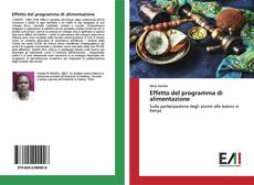 Capa do livro de Effetto del programma di alimentazione 