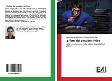 Capa do livro de Effetto del pensiero critico 