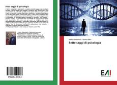 Copertina di Sette saggi di psicologia