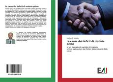 Capa do livro de Le cause dei deficit di materie prime 