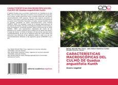 Обложка CARACTERÍSTICAS MACROSCÓPICAS DEL CULMO DE Guadua angustifolia Kunth