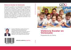 Violencia Escolar en Venezuela kitap kapağı