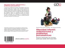 Obesidad infantil: sedentarismo y problemas psicomotrices的封面