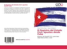 Portada del libro de El Registro del Estado Civil: apuntes desde Cuba