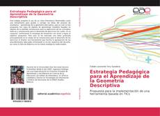 Copertina di Estrategia Pedagógica para el Aprendizaje de la Geometría Descriptiva