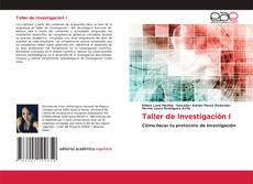 Обложка Taller de Investigación I