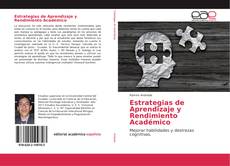 Estrategias de Aprendizaje y Rendimiento Académico kitap kapağı