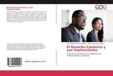 Capa do livro de El Derecho Canónico y sus Implicaciones 