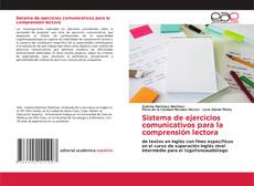 Обложка Sistema de ejercicios comunicativos para la comprensión lectora