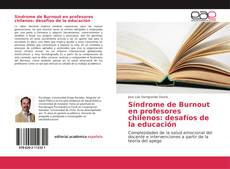 Bookcover of Síndrome de Burnout en profesores chilenos: desafíos de la educación