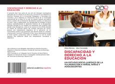 Обложка DISCAPACIDAD Y DERECHO A LA EDUCACIÓN