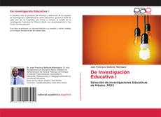 Обложка De Investigación Educativa I