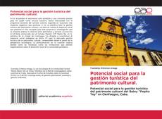 Buchcover von Potencial social para la gestión turística del patrimonio cultural.