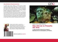 Couverture de Más Allá de la Filosofía del Arte