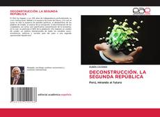 Bookcover of DECONSTRUCCIÓN. LA SEGUNDA REPÚBLICA