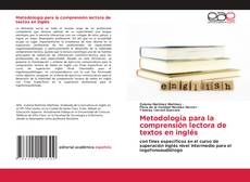 Bookcover of Metodología para la comprensión lectora de textos en inglés