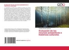 Buchcover von Evaluación de los recursos paisajísticos e históricos-culturales