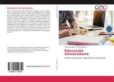 Portada del libro de Educación Universitaria