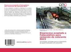 Capa do livro de Bioproceso acoplado a Fotocatálisis para remoción de colorante RD23 