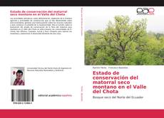 Copertina di Estado de conservación del matorral seco montano en el Valle del Chota