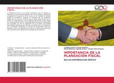 Buchcover von IMPORTANCIA DE LA PLANEACIÓN FISCAL