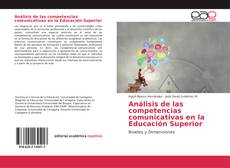 Capa do livro de Análisis de las competencias comunicativas en la Educación Superior 