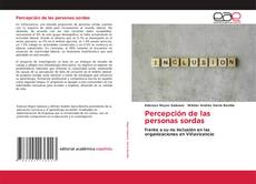 Buchcover von Percepción de las personas sordas