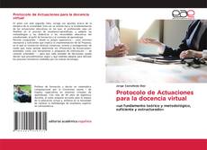 Buchcover von Protocolo de Actuaciones para la docencia virtual