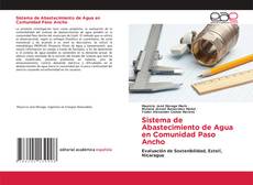 Buchcover von Sistema de Abastecimiento de Agua en Comunidad Paso Ancho