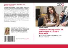 Buchcover von Diseño de una prueba de actitud para Terapia Funcional